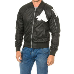 Chaqueta Bomber Con Forro De Red Interior D01610 Para Hombre - green, XS