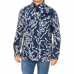 Chaqueta Overshirt Cierre De Cremallera Y Botones D01813 Para Hombre - multicolor, XXS