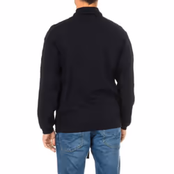 Chaqueta Cierre Con Cremallera Y CordÃ³n Ajustable Inferior D01482 Para Hombre - blue, XS