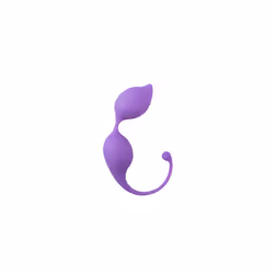 Curved Kegel Balls - Purple  Toys for ladies Geisha Balls - Easytoys Geisha Collection