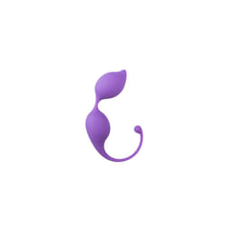 Curved Kegel Balls - Purple  Toys for ladies Geisha Balls - Easytoys Geisha Collection