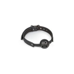 Ball Gag With PVC Ball - Black  BDSM Whips and Ball Gags - Easytoys Fetish Collection