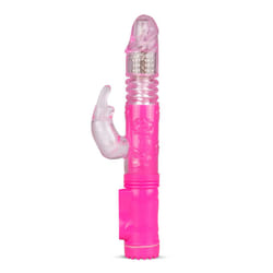 EasyToys Rabbit Vibrator Rotating Realistic Dildo Vibrator Silicone Sex Toy
