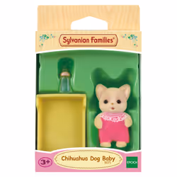 Sylvanian Families Chihuahua Dog Baby, 3 yr(s), Assorted colours, Polystyrene, Plastic