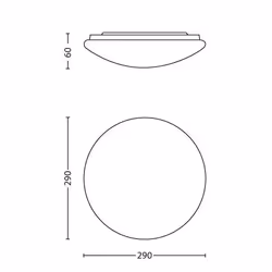 Philips Functional Twirly Ceiling Light 12 W - Additional view 3