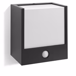Philips myGarden Macaw Wall Light 3.5W, Outdoor wall lighting, Black, White, Synthetics, IP44, Garden, Patio, II