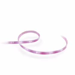 Philips Hue White and colour ambience Lighstrip Plus base V3, Smart strip light, ZigBee, White, LED, Synthetics, Non-changeab ...