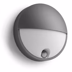 Philips myGarden Capricorn Wall Light 5.5W, Outdoor wall lighting, Anthracite, Aluminium, IP44, II, Surfaced
