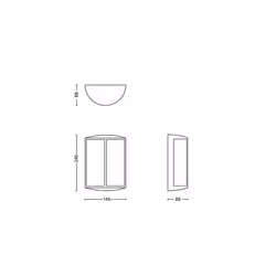 Philips myGarden Stock Wall Light 5.5W - Additional view 5