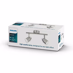 Philips Essentials Meranti Ceiling/Wall Spotlight 2x