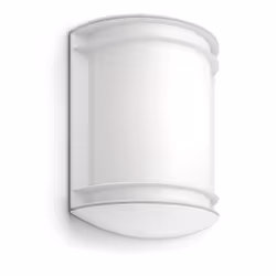 Philips myGarden Antelope Wall Light 5.5W, Outdoor wall lighting, White, Plastic, IP44, II, Surfaced