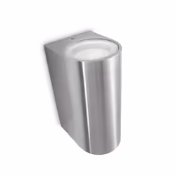 Philips Nightingale Wall Light 35W GU10 No-bulb, Outdoor wall lighting, Stainless steel, Aluminium, IP44, Garden, Patio, I