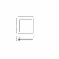 Philips myGarden Moonshine Ceiling Light 28W E27 No-bulb - Additional view 4