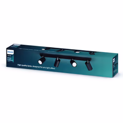 Philips myLiving Kosipo Ceiling/Wall Spotlight 4x - Additional view 4