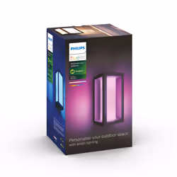 Philips Hue White and colour ambience Impress Outdoor Wall light - Additional view 4