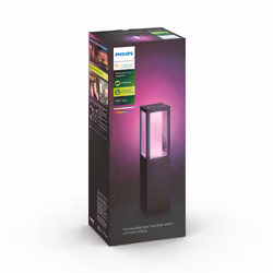 Philips Hue White and colour ambience Impress Outdoor Pedestal Light - Additional view 5