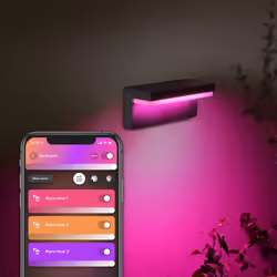 Philips Hue White and colour ambience Nyro Outdoor wall light - Additional view 8