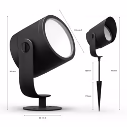 Philips Hue White and colour ambience Lily XL Outdoor spot light - Additional view 5
