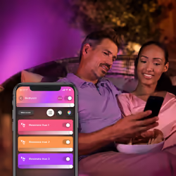 Philips Hue White and colour ambience Resonate Outdoor wall light - Additional view 8
