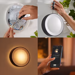 Philips Hue White and colour ambience Daylo Outdoor wall light - Additional view 8