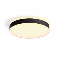 Philips Hue White ambience Enrave extra large ceiling lamp, Smart ceiling light, Bluetooth, Black, LED, Metal, Non-changeable ...