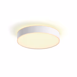 Philips Hue White ambience Devere medium ceiling lamp, Smart ceiling light, Bluetooth, White, LED, Metal, Non-changeable bulb ...