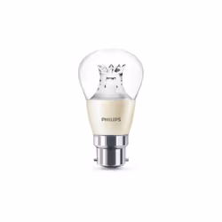 Philips Lustre (Dimmable), 6 W, 40 W, B22, 470 lm, 15000 h, Warm white