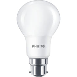 Philips Bulb 60W A60 B22 x6