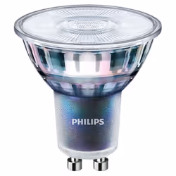 Philips MASTER LED ExpertColor 5.5-50W GU10 930 25D, 5.5 W, 50 W, GU10, 375 lm, 40000 h, White