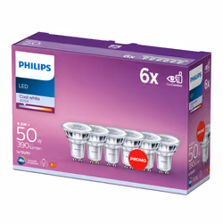 Philips Spot 50W PAR16 GU10 x6