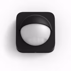 Philips Outdoor sensor, Wall, Outdoor, Black, White, IP54, Plastic, IP54