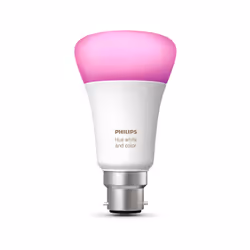 Philips Hue White and colour ambience 1-pack B22, Smart bulb, Bluetooth, White, LED, B22, A60