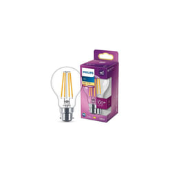 Philips Filament Bulb Clear 100W A60 B22