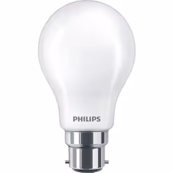 Philips Filament Bulb Frosted 60W A60 B22, 7 W, 60 W, B22, 806 lm, 15000 h, Warm white