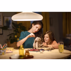 Philips Filament Bulb Frosted 75W A60 E27 x2