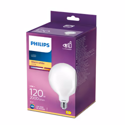 Philips Filament Bulb Frosted 120W G120 E27