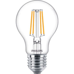 Philips Filament Bulb Clear 40W A60 E27 x2