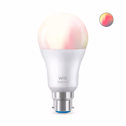 WiZ Bulb 8W (Eq.60W) A60 B22, Smart bulb, Wi-Fi, White, LED, B22, A60