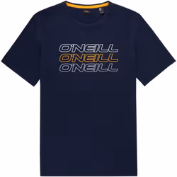 O'Neill Men's T-Shirt ~ Triple Logo blue - M