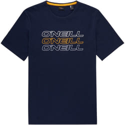 O'Neill Men's T-Shirt ~ Triple Logo blue - M
