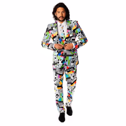 ) Mr. Technicolor Men's Costume Opposuits - L (EU 54