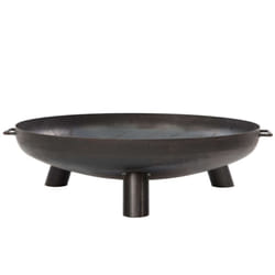 RedFire Fire Bowl Fireplace Heater Warmer Stove Salo Black Steel 80 cm 81020