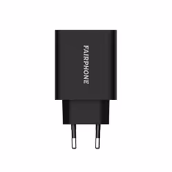 Fairphone ACCHAR-202-EU1, Indoor, AC, Black