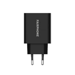 Fairphone ACCHAR-202-EU1 mobile device charger Universal Black AC Fast charging Indoor