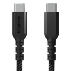 Fairphone ACCABL-2CC-WW1 USB cable USB 2.0 1 m USB C Black