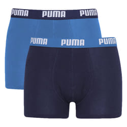 Puma 2 Pack Basic Essential Boxers -True Blue-XX-Large - Blue, XX-Large