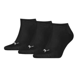 Puma 3 Pack Sneaker Plain Socks - Black - UK 9-11