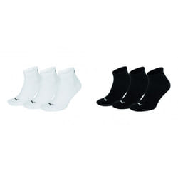 Puma Trainer Socks 3 Pair Pack / Mens Socks - 9-11 UK, White
