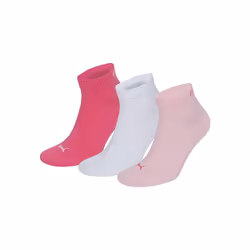 3 Pack Puma Unisex Sneaker Sports Sock Denim Blue 2 1/2-5 - Pink Lady, 2