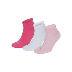3 Pack Puma Unisex Sneaker Sports Sock Denim Blue 2 1/2-5 - Pink Lady, 2